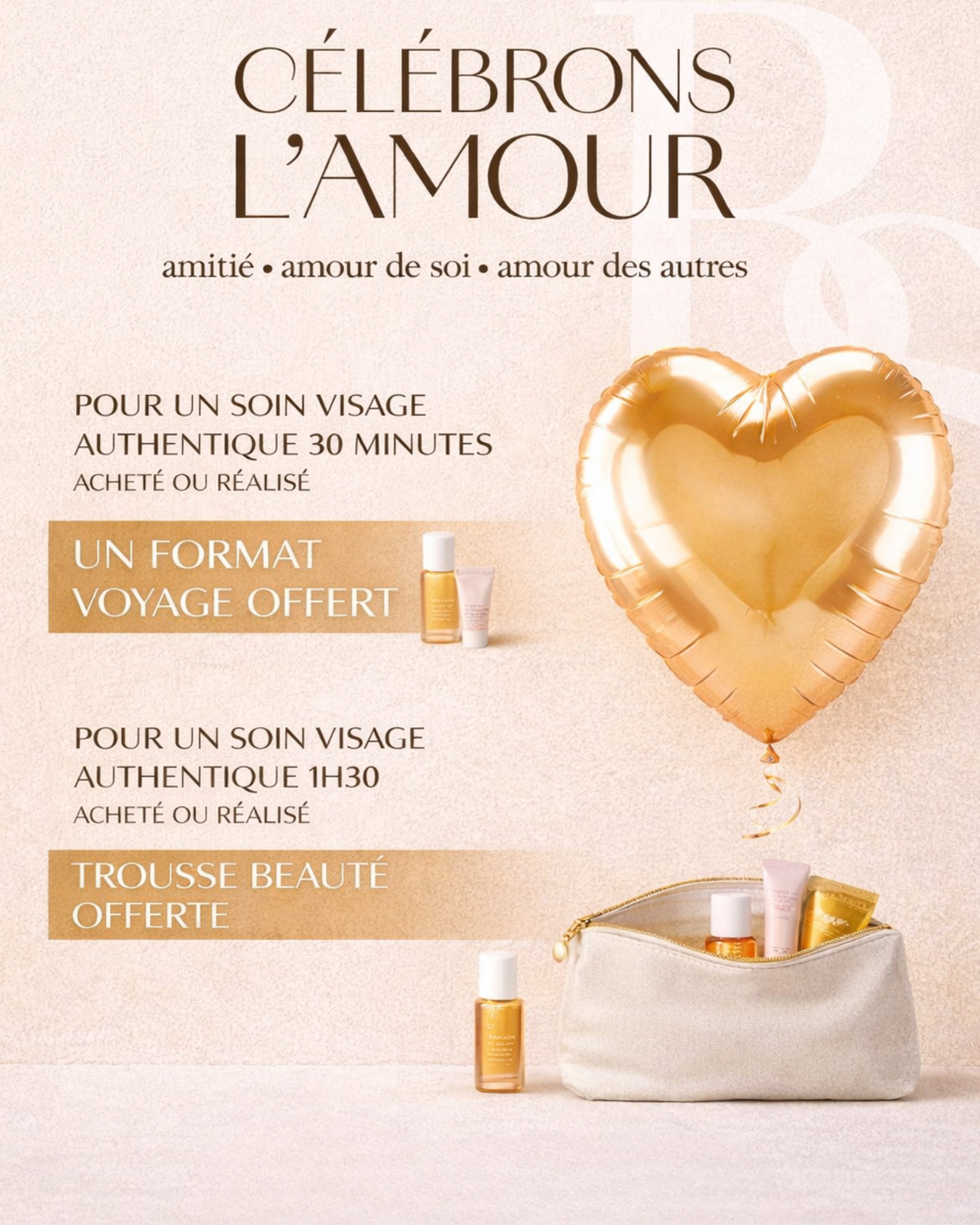 Offre - Saint-Valentin 2026 | Boudoir des Sens